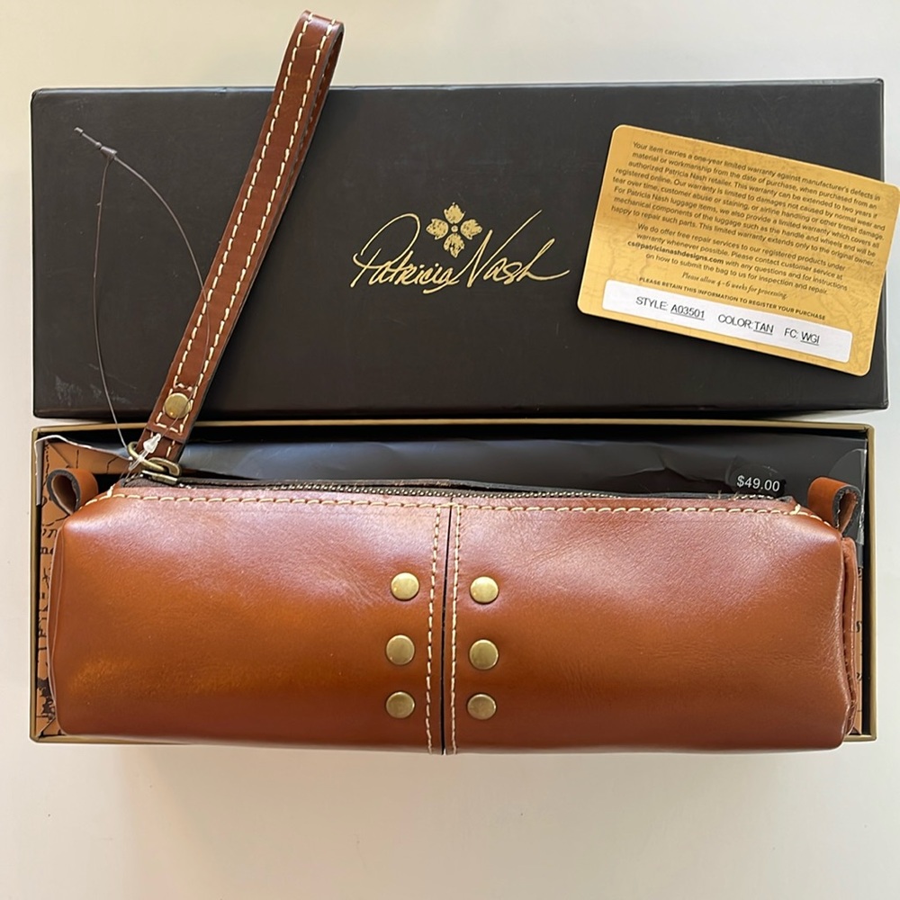 Patricia Nash Isla New in BOX TAN